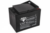 Тяговый гелевый аккумулятор RuTrike 6-EVF-55 (12V 55 Ач) АКБ Gel Тяговый гелевый аккумулятор RuTrike 6-EVF-55 (12V 55 Ач) АКБ Gel