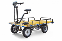 Платформенная тележка электрическая RuTrike СКЛАД 1500 Платформенная тележка электрическая RuTrike СКЛАД 1500