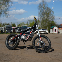 Электромотоцикл WHITE SIBERIA BELLUGA 6000W Электромотоцикл WHITE SIBERIA BELLUGA 6000W
