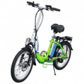 Электровелосипед Elbike Galant Elite, Цвет: Бело-зеленый