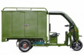 Электротрицикл грузовой Rutrike КАРГО 1800 60V1000W Зеленый