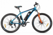 Велогибрид Eltreco XT 600 D, Цвет: Сине-оранжевый