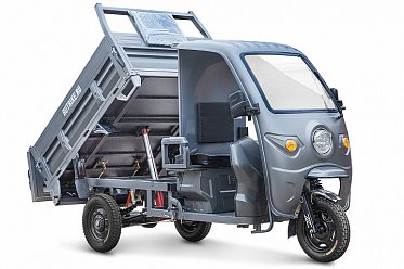 Грузовой электрический трицикл Rutrike D5 КАБИНА гидравлика 1700 60V1200W 024732