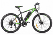 Велогибрид Eltreco XT 600 D, Цвет: Черно-зеленый