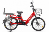 Электровелосипед GREEN CITY e-ALFA LUX Красный