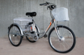 Электровелосипед РВЗ (Цвет: Серебро)