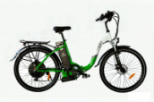 Электровелосипед Elbike Galant Big Elite, Цвет: Бело-зеленый