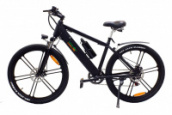 Электровелосипед GreenCamel Рейнджер (R26 500W 48V 10Ah) Alum, Magn, 6скор (Цвет: Черный)