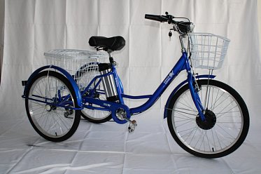 Электровелосипед GreenCamel Трайк-24 V2 (R24 250W 48V12Ah) 7 скор 
