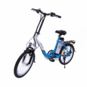 Электровелосипед Elbike Galant Elite, Цвет: Бело-синий